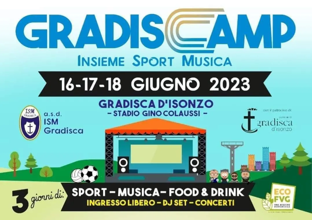 Gradiscamp 2023 a Gradisca d'Isonzo